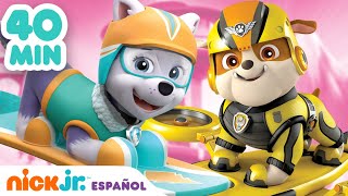 PAW Patrol  150 minutos de NUEVOS rescates de PAW Patrol 🐶  Nick Jr en Español [upl. by Eyahs]