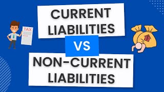 Current vs Non Current Liabilities Explained Simply [upl. by Elacim]