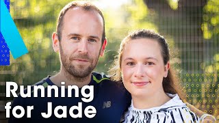 The most moving London Marathon story of 2021  Running for Jade 🦚 [upl. by Saenihp]