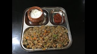 Weight Reduction amp Diabetic friendly Upma [upl. by Dnomaj881]