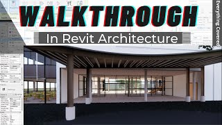 Walkthrough detail setting in Revit Architecture  Revit Series 33rd Video [upl. by Aissac]