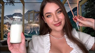 ASMR deutsch 🏔Verwöhnprogramm im Berg Spa  Facial Spa Scalping Oil Massage Hair Brushing Roleplay [upl. by Repotsirhc]