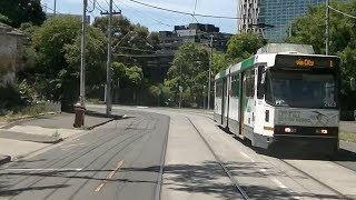 Drivers View Melbourne Tram 1 South Melbourne Beach to Latrobe St [upl. by Zoltai]