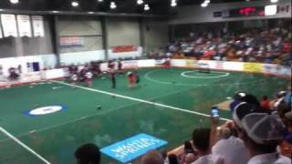 Six Nations Rebels vs Halton Hills Bulldogs End Brawl 2011 [upl. by Eiderf]