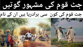 Types of Jutt cast  further division of jutt cast jatt cast all جٹ قوم کی مشہور گوتیں [upl. by Adekram]