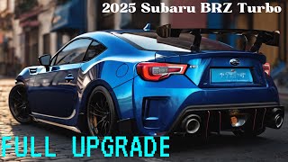 New 2025 Subaru BRZ Turbo  official information  new exterior amp tech  price and release date [upl. by Arammahs]