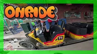 Eat my Dust Onride POV Walibi Holland – Roller Coaster – Walibi Holland Achterbahn Neu – Achtbaan [upl. by Saire]