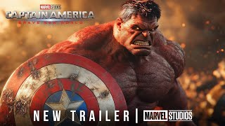 Captain America Brave New World 2025  New Trailer  Marvel Studios [upl. by Kirschner]