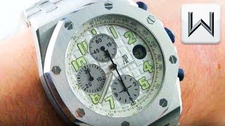 Audemars Piguet Royal Oak Offshore Chronograph 25721STOO1000ST07 Luxury Watch Review [upl. by Sloatman]