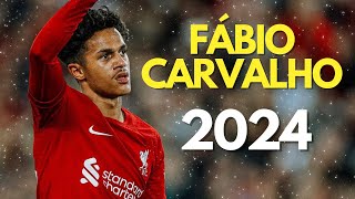 Fábio Carvalho  Skills amp Goals 2024 FC Liverpool [upl. by Goer]