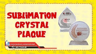 Sublimation Crystal Plaque [upl. by Yduj]