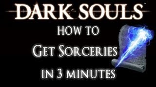 Dark Souls HOW TO Get Sorceries in 3 Minutes Burg Skip [upl. by Kenyon]