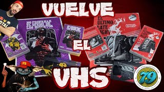 VUELVE el VHS  ¿HABRÁ MÁS TITULOS en VHS ¿ES RENTABLE  ENTREVISTA al 79 [upl. by Olnton]