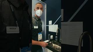 CES 2022 Day 2 Highlights  Moen Smart Faucet with Motion Control Demo [upl. by Phene]