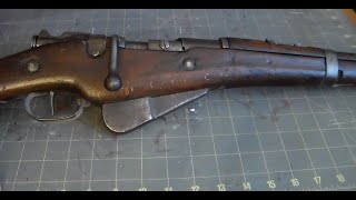 Model 1916 Berthier Carbine History and Shooting [upl. by Prichard]