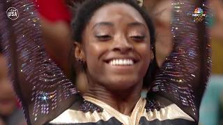 Simone Biles Nails The Uneven Bars  Summer Champions Series [upl. by Anehs]