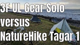 46 Naturehike Tagar 1 v 3F UL Gear Tent Test  Wild Camp On Arran [upl. by Vada]