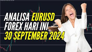 🔴 LIVE Analisa Forex Hari Ini EURUSD 30 September 2024 forecastprediction today analysis [upl. by Sabine]