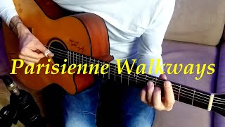 Parisienne Walkways  G Moore fingerstyle COVER [upl. by Niaz]