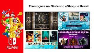 Promoções na Nintendo eShop do Brasil [upl. by Florry]