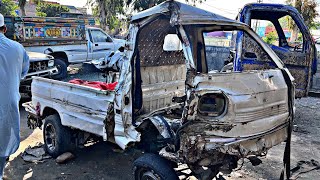 Accident Suzuki Ravi PickUp Restoration Amazing Repair Of Destroyed Car [upl. by Chantalle]