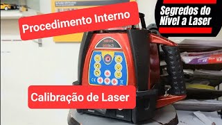 Procedimento Interno para Calibração do Nível a Laser Rotatório [upl. by Elleb]