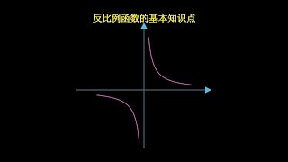 反比例函数的基本点数学 math manim function [upl. by Zrike]