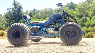 Super ATV Quadbike  Homemade Four Wheeler Project [upl. by Anegue943]