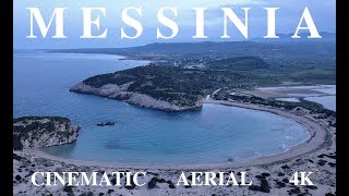 Beautiful MESSINIA Peloponnese an Overview Cinematic 4K Aerial [upl. by Ierbua]