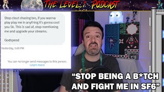 DSP Explodes Over DM From LTG Gives Him an Ultimatum to Fight Him on SF6 [upl. by Essirahs]