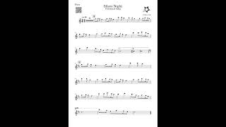 Silent Night Flute Christmas song short [upl. by Eirret]