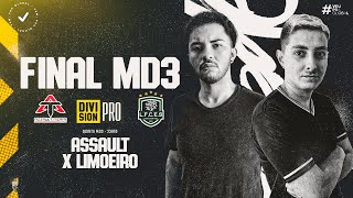 GLOBALTV NO AR  GRANDE FINAL  DIV PRO  LIMOEIRO x ASSAULT  Caster Wolfz [upl. by Trinl426]