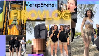 Verspäteter FIBO VLOG  INTERVIEW😝🎥  CHAOTISCH🤯 CHALLENGES🥶 [upl. by Bessie]