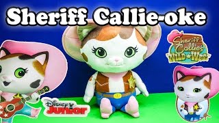 Unboxing the Sheriff Callie Singing Figure [upl. by Harbed542]