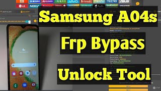 Samsung A04s Frp Bypass Unlock Tool [upl. by Casi952]