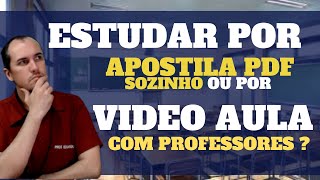 APOSTILA ou VÍDEO AULA Qual O Melhor Método De Estudos para o ENCCEJA 2024 [upl. by Kiernan]