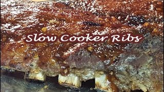 SLOW COOKER RIBS [upl. by Baseler]