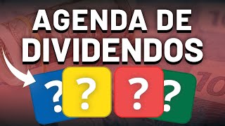 AGENDA DE DIVIDENDOS DO MÊS Junho 2024  Análise de Ações [upl. by Azal465]