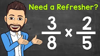 How to Multiply Fractions  A Quick Review of Multiplying Fractions  Math with Mr J [upl. by Eyde94]