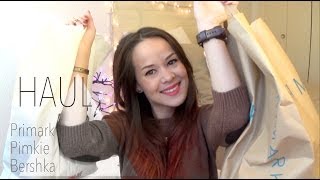 Haul │PrimarkPimkieBershka ▵ Alyssia [upl. by Gosney]