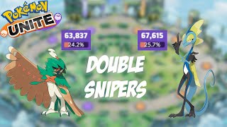 DOUBLE Snipers Get it DONE Decidueye  Pokemon Unite [upl. by Yntirb230]