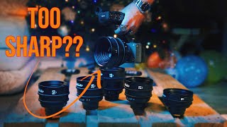 We transformed this Voigtlander set into Cinema lenses with CineHousing  Sony FX3 [upl. by Anairb]