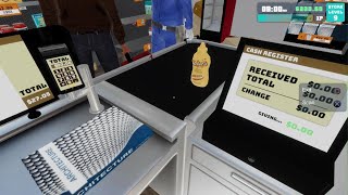 Supermarket Simulator Day 1 [upl. by Millian184]