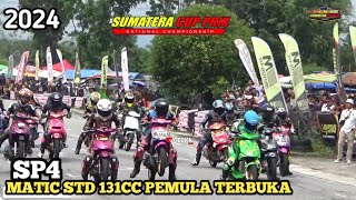 FINAL MATIC 131CC STD PEMULA TERBUKA ‼️SCP ROUND 1 BANGKINANG RIAU [upl. by Estey]