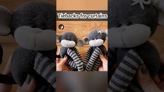 Socks se बनाया Curtains Tiebacks shorts diy youtubeshorts shortvideo Kalyaniscorner [upl. by Akim]