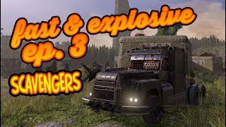 SCAVENGERS  FASTampEXPLOSIVE EPISODE 3  Crossout Gameplay [upl. by Haroun]