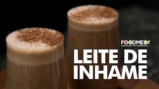 Receita de Leite de Inhame Achocolatado [upl. by Nowtna645]