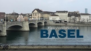 O que fazer em Basel  Hotel restaurantes e passeios Basileia  Suiça [upl. by Idnaj860]