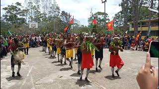 September 16 Aiyura National School of Excellence Dance performed by the NGI students Avorong [upl. by Sivahc576]