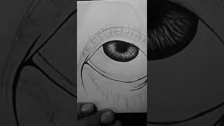 Eye drawing time lapse 👊🏻❤️‍🔥 realism art viralvideo youtubeshorts youtube DoxArtist [upl. by Yenitsed936]